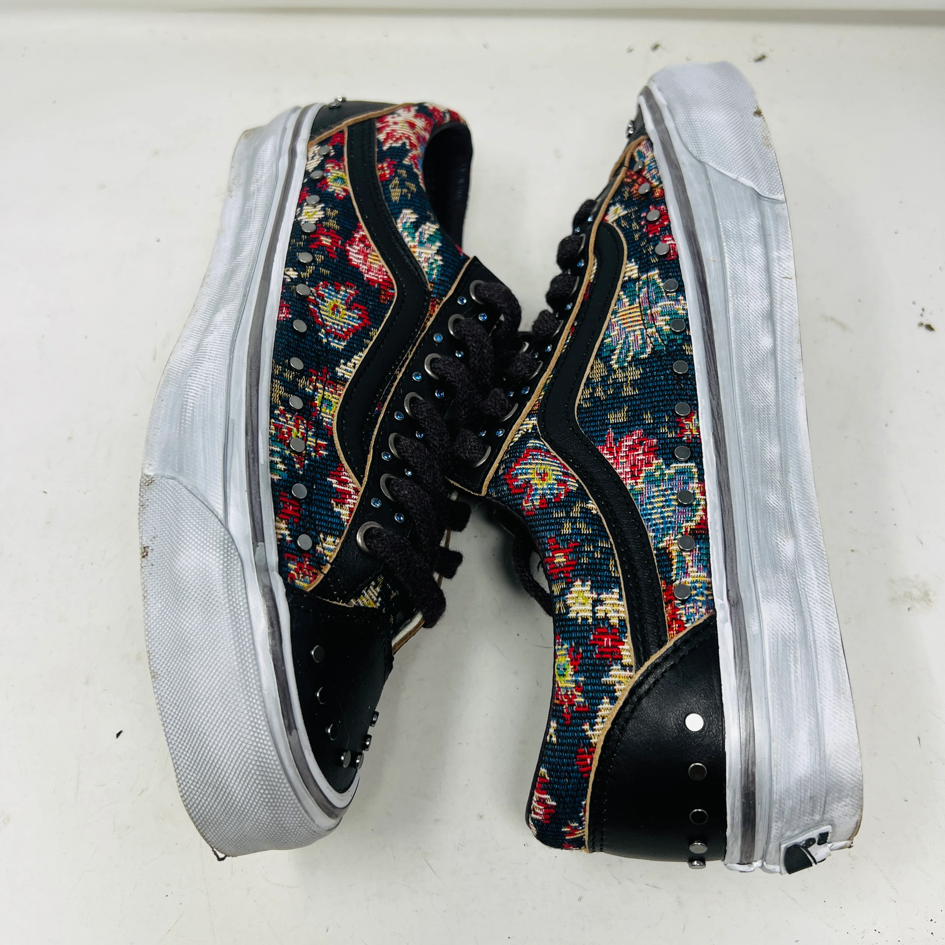 Vans OTW Old Skool 36 Vibram Floral Rivets Black - Image 3